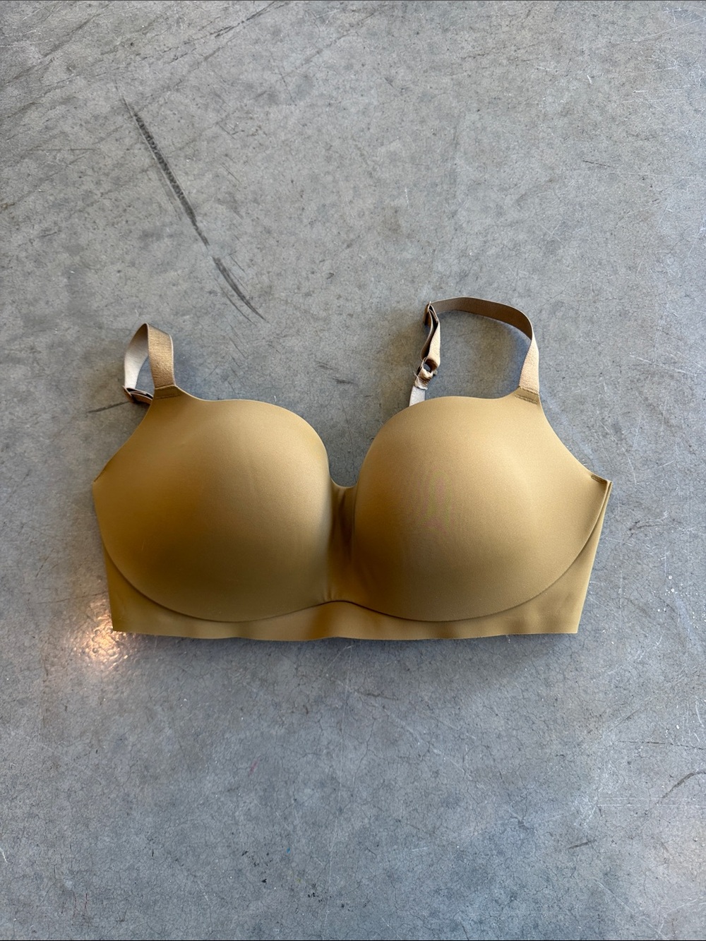 Everyday Smooth T-Shirt Bra in Mustard